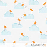 Design Pool Birds on Clouds Pattern P215