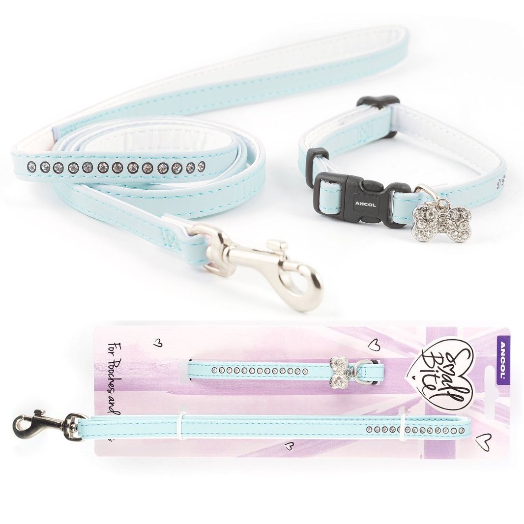 Ancol dog collar deals and lead sets