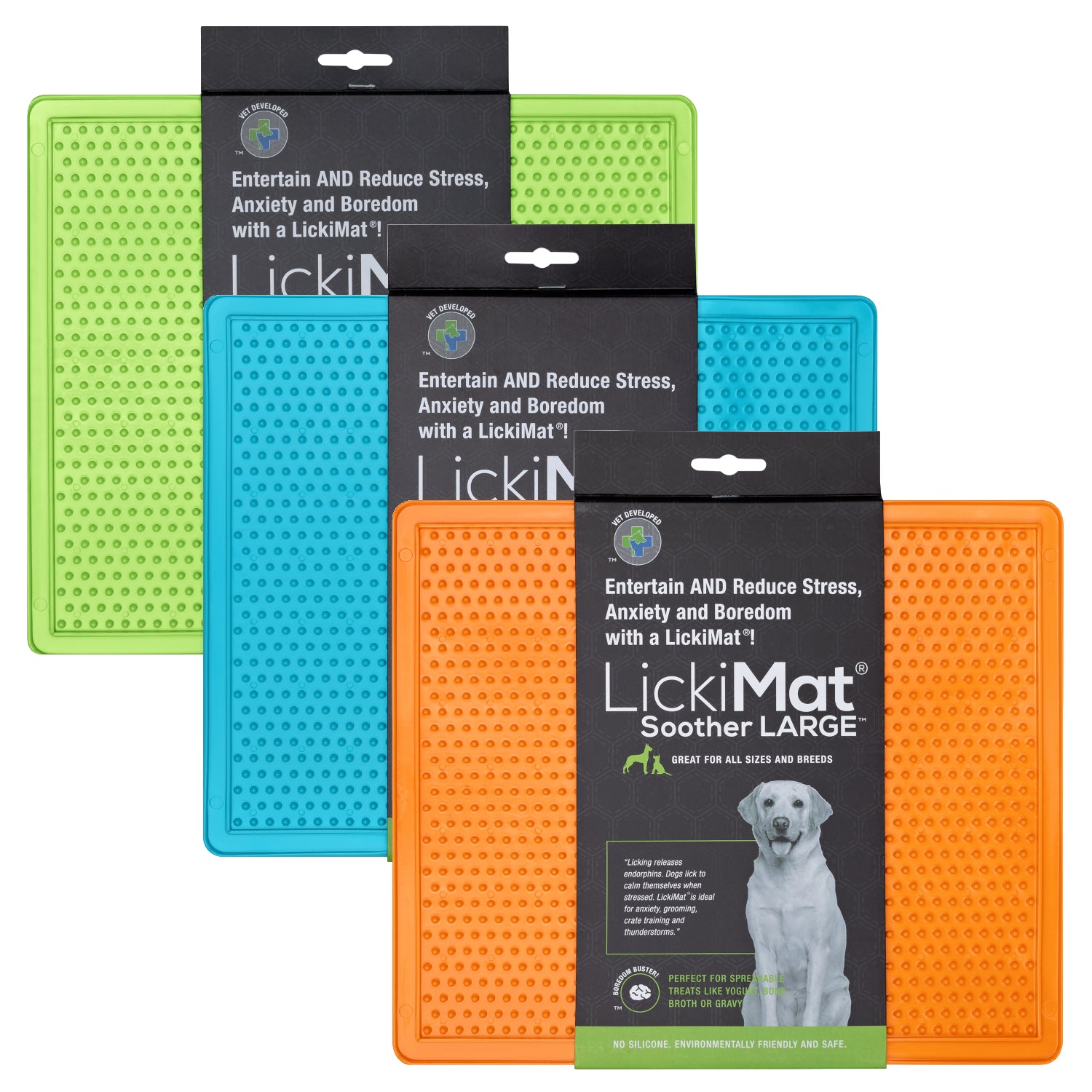 LickiMat Classic Buddy Large, lick mat for dogs