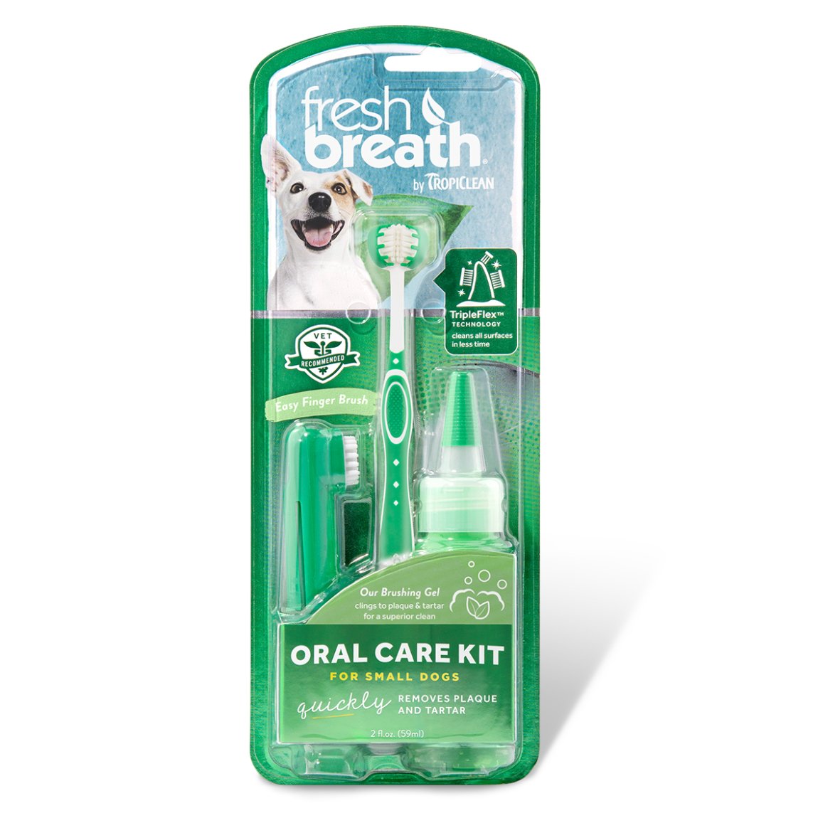  Beaphar Toothbrush and Toothpaste Kit, 100g, 2 Count