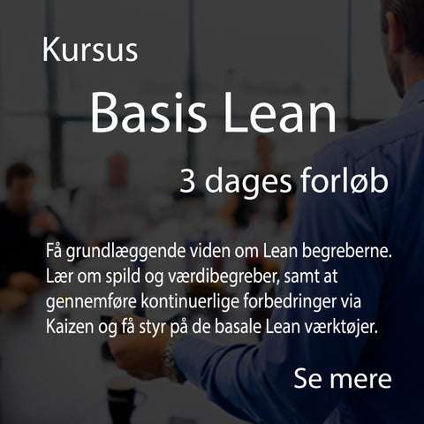 Basis Lean kursus Leantools.dk