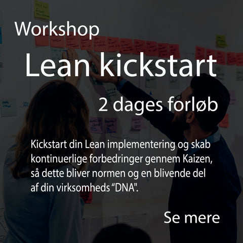 Workshop Lean kickstart 2 dage Leantools.dk