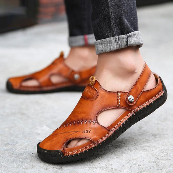 HSY Genuine Leather Sandal - Arden Ideas