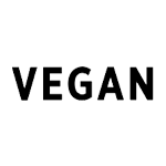 VEGAN. Isolated illustration and symbol