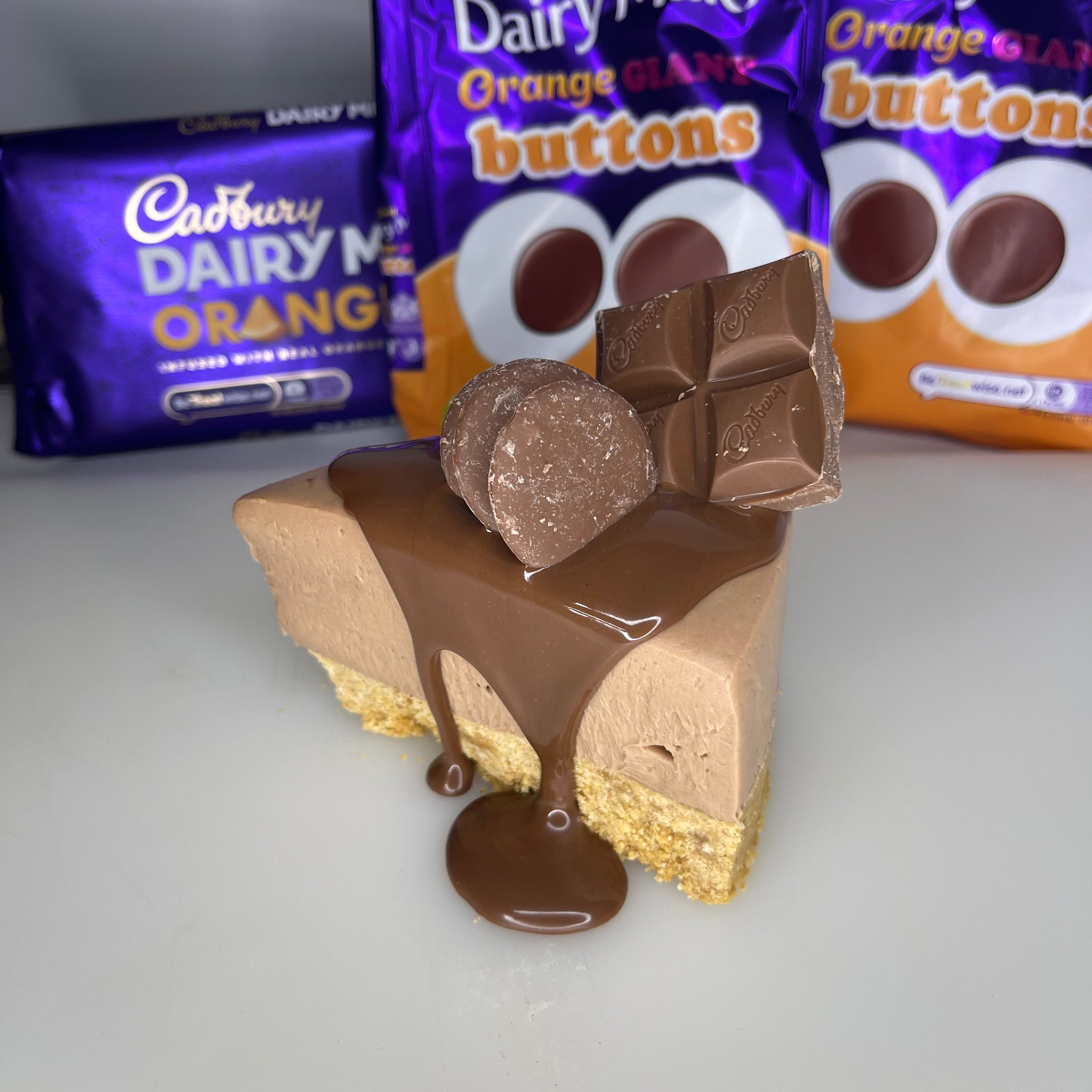 CADBURY CHOCOLATE ORANGE (SLICE) – CHEESECAKEAWAY