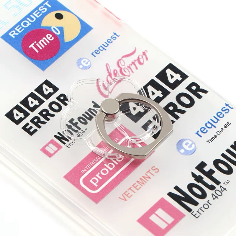 transparent phone ring