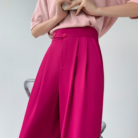 Calça Chiffon com Cós Alto / Tendencia Moda Primavera Verão em 2023!