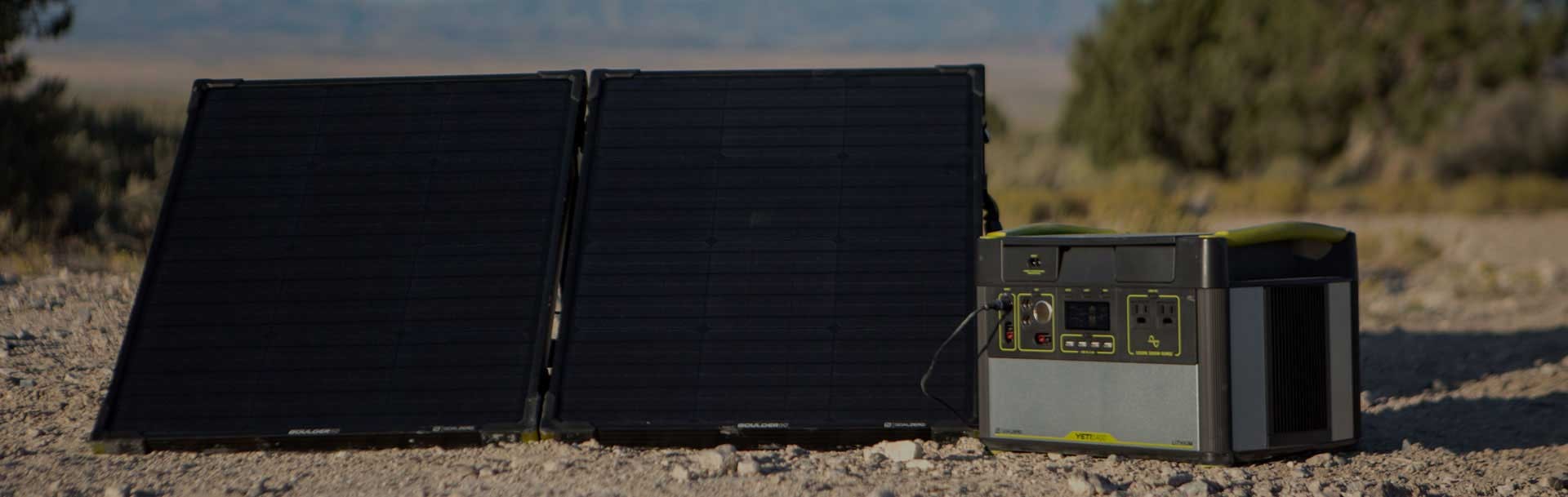 Kit de panel solar portátil de 100 W con soporte, cargador de panel solar  plegable para Jackery Power Station, 0.315 in Goal Zero Yeti Power Station