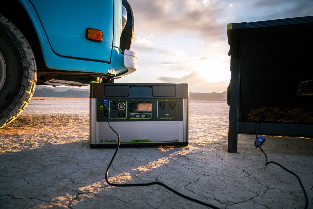 Trois façons de recharger le Yeti 1000X