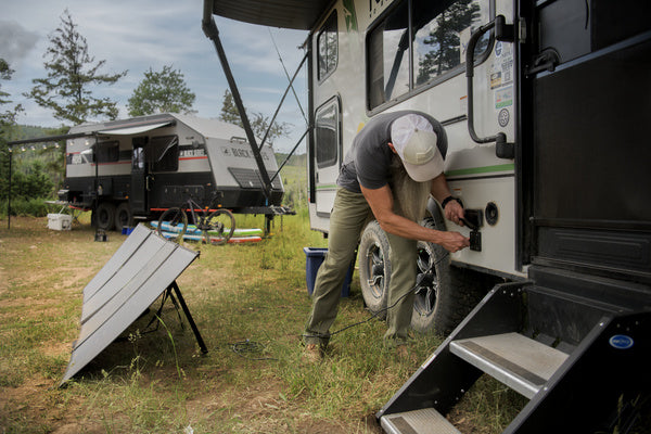 A portable solar generator