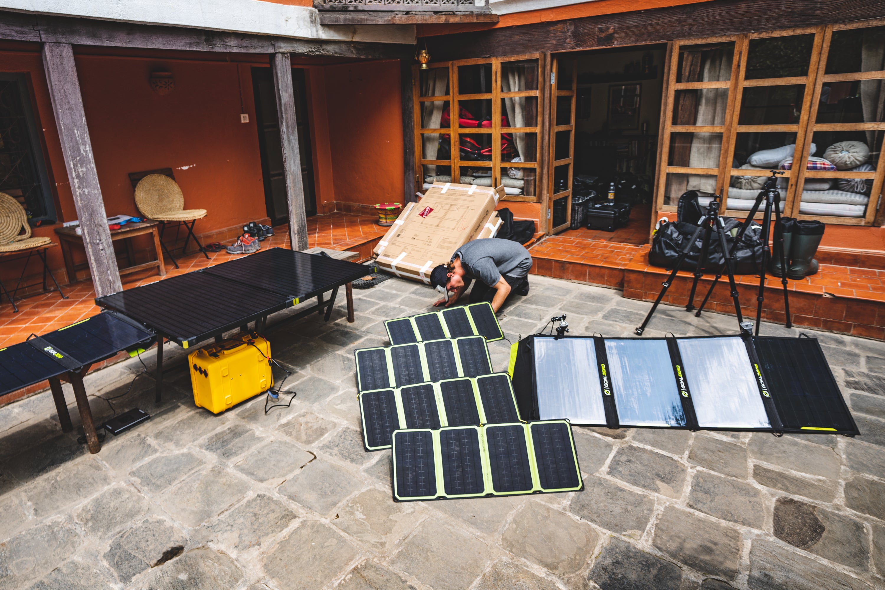 Renan Ozturk - Panneaux solaires Goal Zero