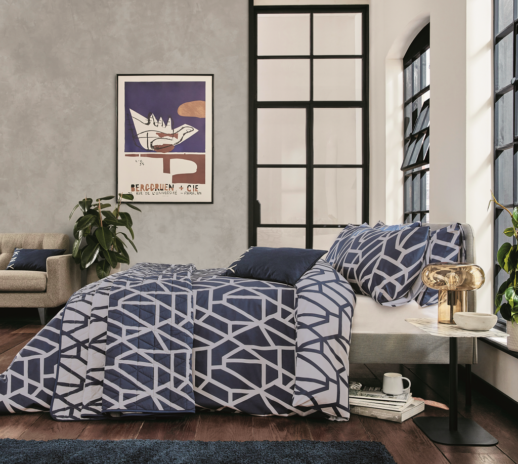 dkny geo bedding