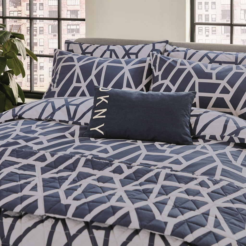 dkny geo bedding