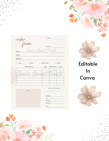 Amazon.com : Custom Cake Order Form Sheets | 50 pk | for Bakers Dessert  Wedding Birthday Party Cake Form Book Bakers Supplies Small Business  Planner 8.5x11” inches : Office Products