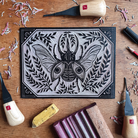 A Guide to Linocut Tools – RLH Prints