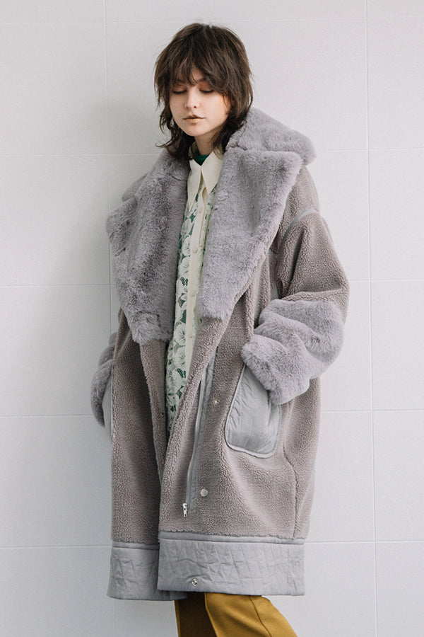 acka boa far coat - 毛皮/ファーコート