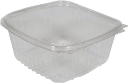 64 oz. Clear Hinged Deli Fruit Container 200/CS