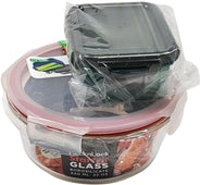 Lock & Lock Glass 950 ml Rectangular with Divider