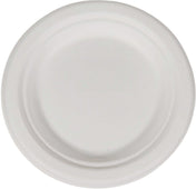 Eco-sense White Sugarcane Bagasse Plates, Size: 10, 18gm at Rs