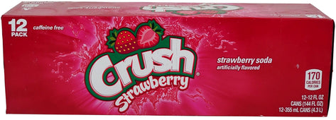 Crush Cream Soda, 12 x 355 mL cans, 12x355mL