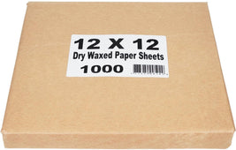 12 x 15 in. Dry Wax Paper Sheets - Case of 2750, 2750 - Foods Co.