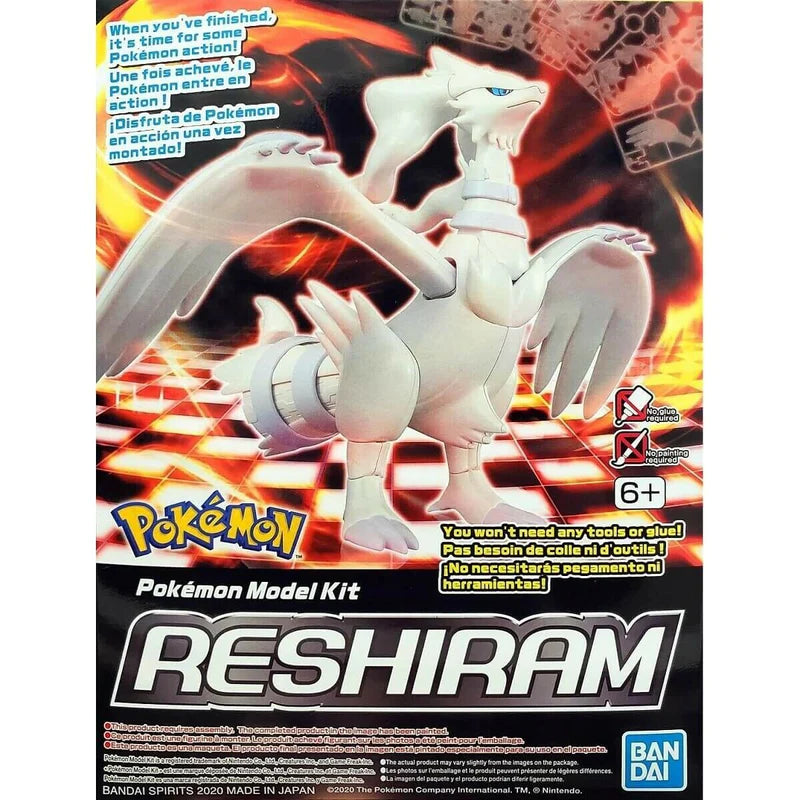 Reshiram Bandai Spirits Hobby Pokemon Model Kit Quick