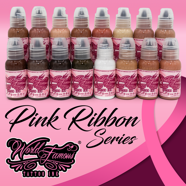 World Famous - Pink Ribbon Series - Tattoo Ink