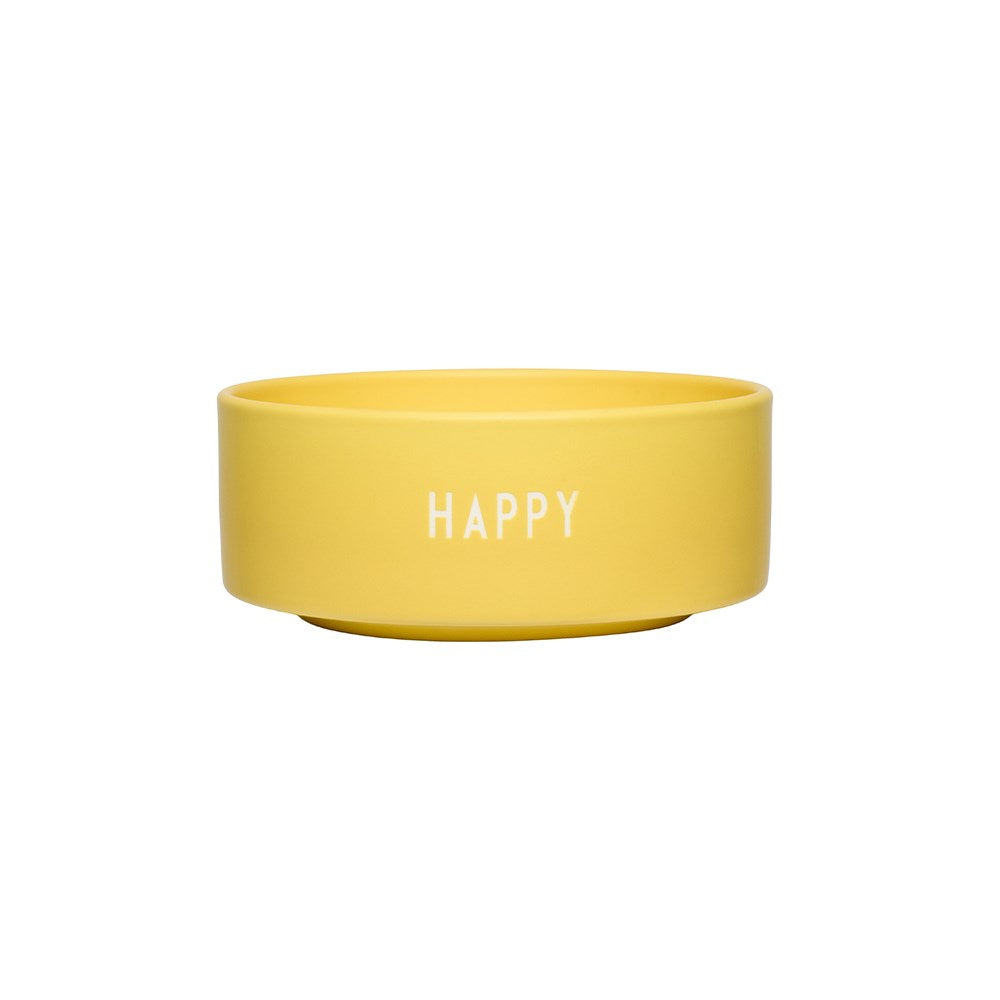 Porcelain Snack Bowl - Design Letters EUR product image