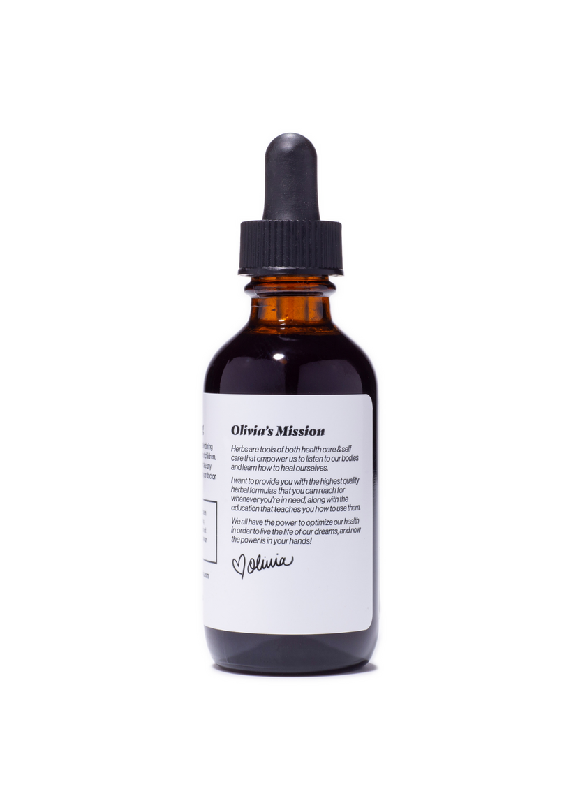 Microbiome Guard: Tincture with Herbs for Lung Health | Organic Olivia