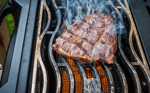 Searing Japanese A5 Wagyu with a Napoleon Grills Sizzle Zone Side Burner