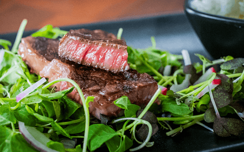 Grilled Japanese A5 Ribeye Steak