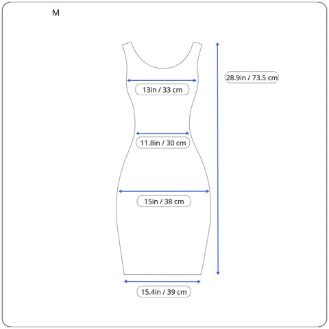 Basic Mini Dress Size Chart – Mee Ju Fashion