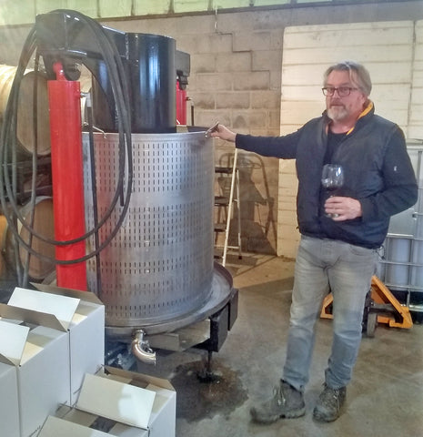 The press at Urban Tractor Farm