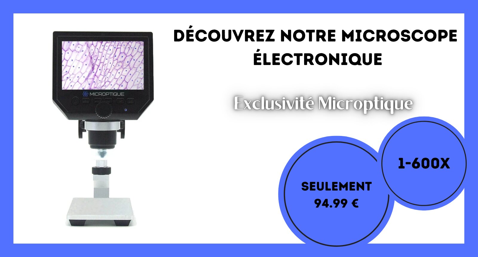Microscope électronique et accessoires