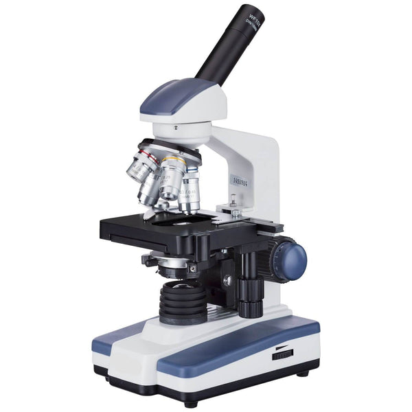 Microscope optique XSP-02 HD pour laboratoire scolaire Grossissement  400X-24000X avec lames de microscope Lumière