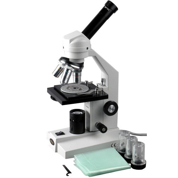 Microscope monoculaire numérique 64X-2400X, enseignement de la