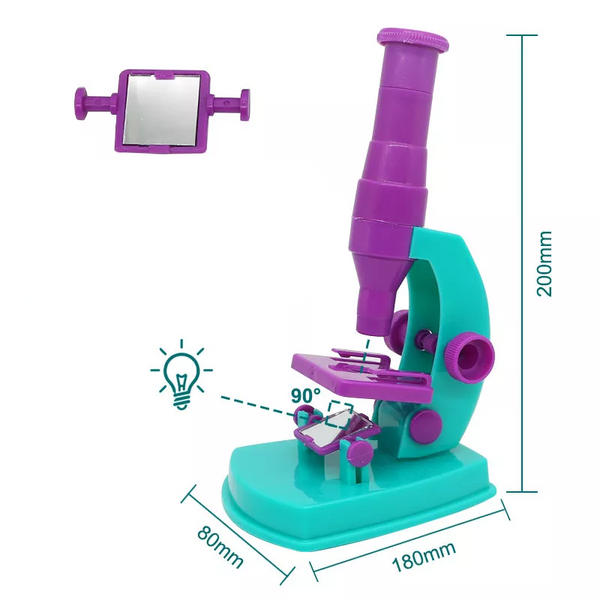 Microscope numérique Portable LCD, Microscope Portable 800x pour Enfants  avec lumières LED Microscope loupe électronique, Handy-Mikroskop, USB vers  PC avec Carte SD et Diapositives d'échantillons : : Commerce,  Industrie et Science