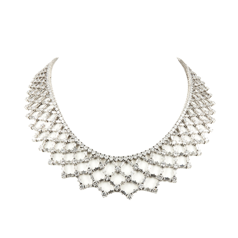 platinum collar necklace