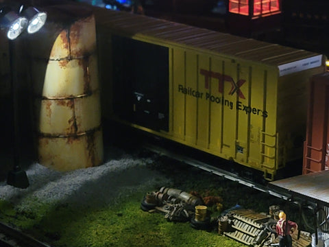 O Scale TTX boxcar