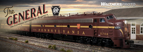 HO Scale Pennsylvania Railroad The General Passenger Train