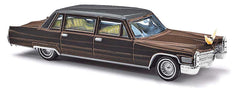 Busch 42963 HO Scale (1:87) 1966 Cadillac Limousine "Big Daddy" with Steer Horns