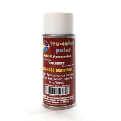 Tru-Color 4039 Matte (Flat) Zinc Chromate Primer Spray Paint Can