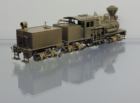 Pfm United *pacific Coast Shay* Brass Ho Scale