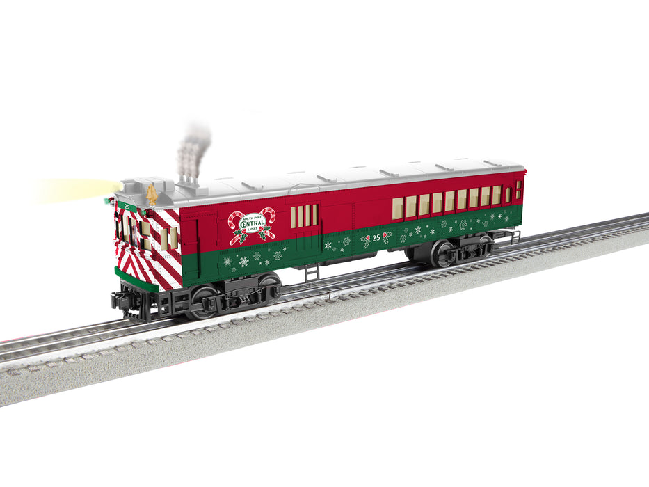 Lionel 2235090 O Gauge LionChief 2.0 Christmas Doodlebug — White Rose ...