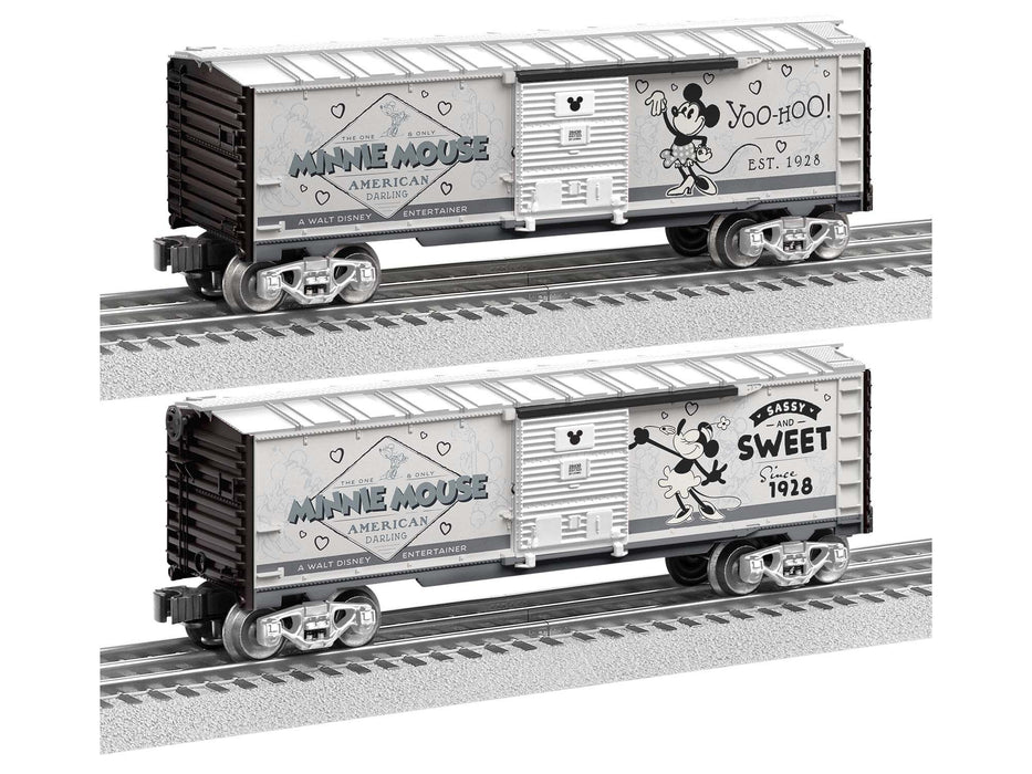 Lionel 2328430 O Gauge Disney 100th Minnie Mouse Vault Boxcar — White ...