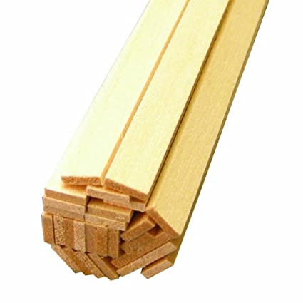 Midwest Products Basswood Sheets - 10 Pieces, 1/16 x 3 x 24