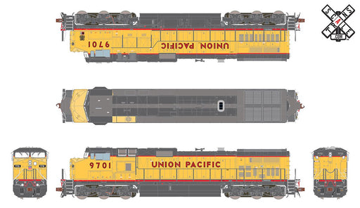 Scale Trains 32856 HO, Rivet Counter, GE C44-9W, DCC READY