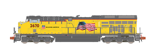Scaletrains SXT33668 GE ET44 - UP - Union Pacific/Building America