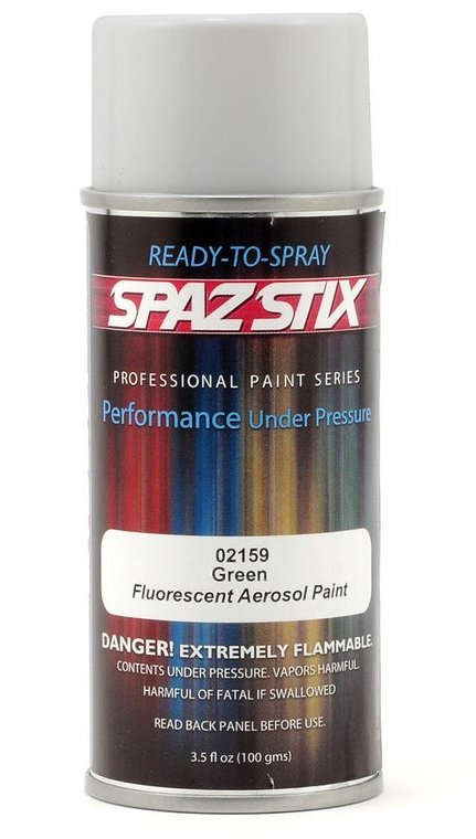 Spaz Stix - Candy Apple Green Aerosol Paint, 3.5oz Can