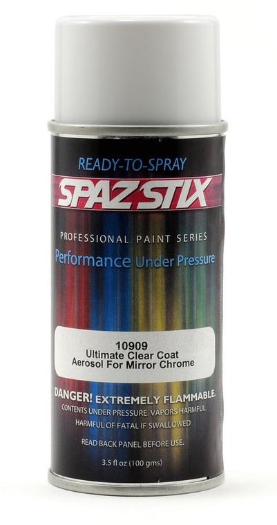 Spaz Stix 90119 No-Shine Exterior Matte Finish Clear Coat Aerosol Aerosol  3.5 oz.